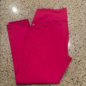 Fabletics Vibrant Pink women’s Leggings size xl